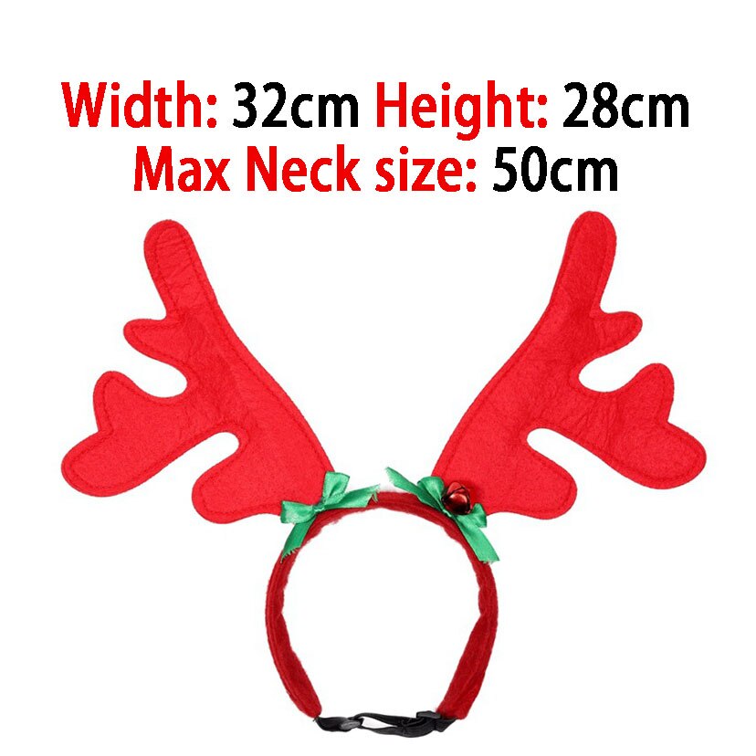 Antler reindeer headbands for Dogs