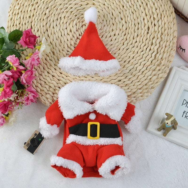 Dog Santa Claus Costume